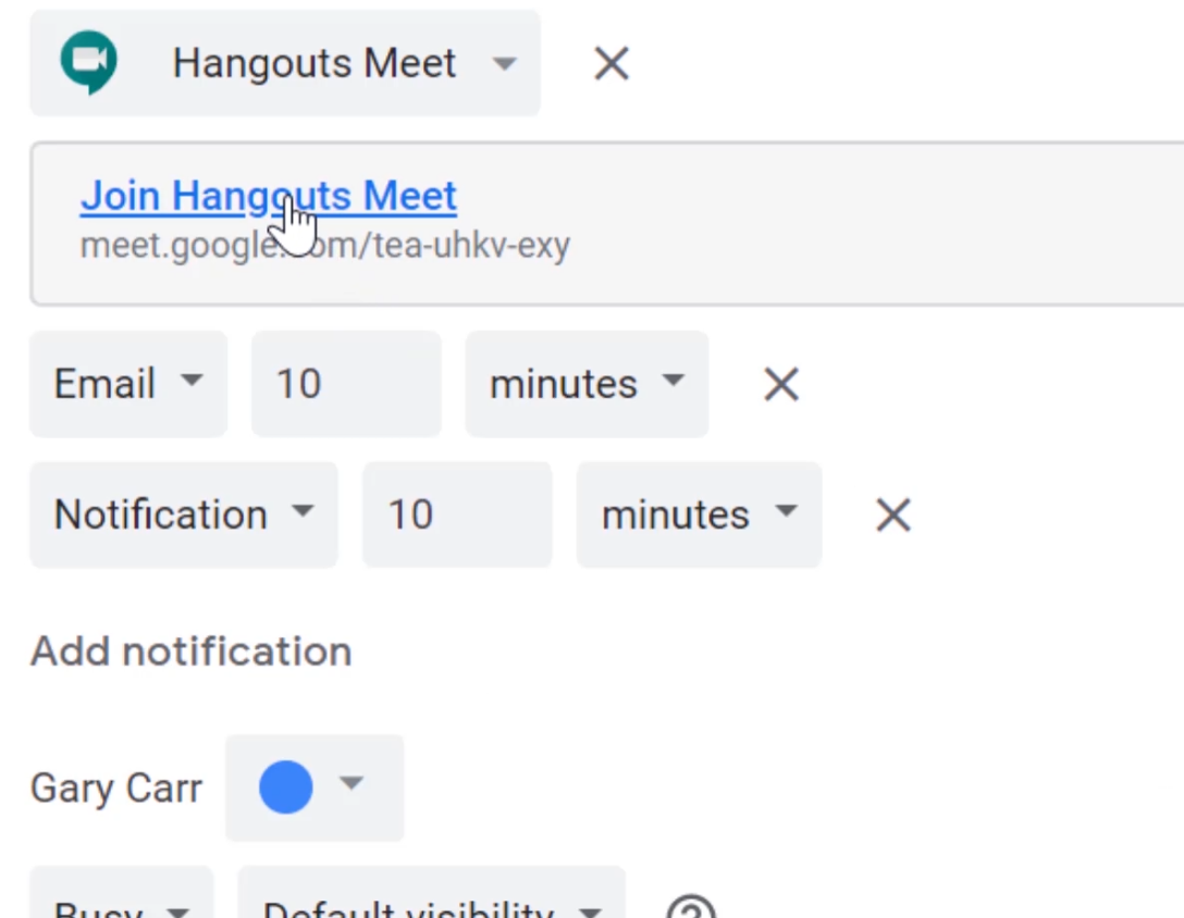 Join Hangouts Meet